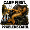 Carp First Problems Later Coffee Fishing