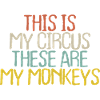 Circus Monkeys Typography