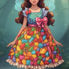 Candy Dress Fantasy Lady