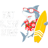 Eat Sleep Surf Shark