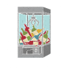 Vending machine style bottle crane