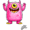 One-Eyed Pink Monster