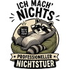 Relaxter Waschbär ProfiNichtstuer