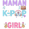 Maman de la fille d’anniversaire K-Pop