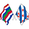 Schier & Friesland Crossed Flags