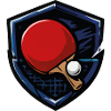 Tischtennis Shield mit Ball