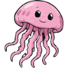 Pink Jellyfish Smile