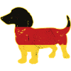 Germany Dachshund Football Fan T-Shirt