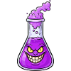 Purple Alchemy Bottle Magic