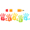 Rainbow Handprints TEACH Tiny Humans