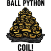 Royal Python Ball Python Coil Reptilienpyramide