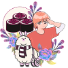 Sushi Time & Alpaca in Wheelchair