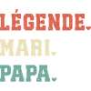 Legend Ehemann Papa Geschenk für Papa