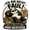 Fauler Panda Profi Nichtstuer