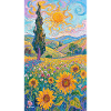 Sonnenblumen im Impressionismus