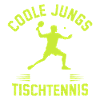 Coole Jungs Spielen Tischtennis 
