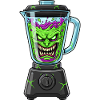 Creepy vegetable blender