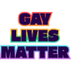 Gay Lives Matter Rainbow Statement