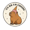 Capybara Einhorn