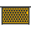 Bienenwabe Wabenmuster Imker Honigverkauf Logo