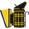 Beekeeper Smoker Beekeeping Bee Whisperer Logo