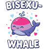 Pride Month LGBT - Bisexualwhale