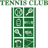 Tennis Club Grid Emblem Green