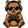 Quokka Gamer Rétro Mignon