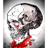 Bloody Skull Sketch