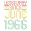 Légendaire depuis juin 1966, anniversaire