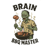 Zombie Grill Master Brain BBQ