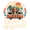 Dackel im Wohnmobil