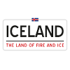 Iceland sign
