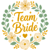 Team-Braut Blumen-Boho-Hochzeit