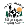 Proud Member Hiking Club Summit
