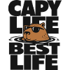 Capy Life Best Life Capybara