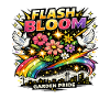 Flash Bloom Garden Pride Blumen Regenbogen