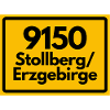 ALTE POSTLEITZAHL 9150 STOLLBERG/ERZGEBIRGE