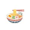 Japanese Ramen Anime Noodles Design