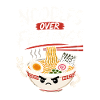 Anime Noodle Soup Japanese Ramen Motif