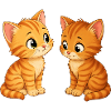 Deux mignons chatons