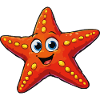 Starfish Cartoon