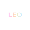 Pastel Leo Gradient Zodiac