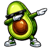Dabbing Avocado