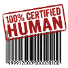 100 percent human