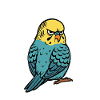 Don't Bother Me Budgie Holder