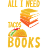 Taco Books Book Lover Bookworm