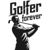 Golfer Forever - Golf Silhouette