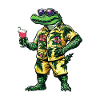 Alligator Comic Summer