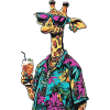 Giraffe Comic Summer